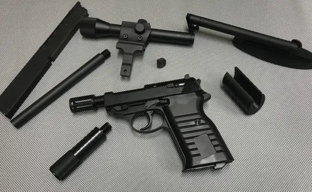 マルゼン ワルサーP38 デタッチャブル 写真の物アンクルタイプ 銃込み