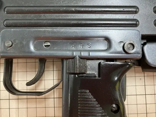 発火済み マルシン UZI サブマシンガンモデルガン 箱なし 現状品 買取実績】マルシン 金属製モデルガン『UZI サブマシンガン