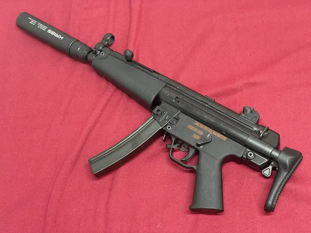 東京マルイ次世代電動ガンMP5A5　後部