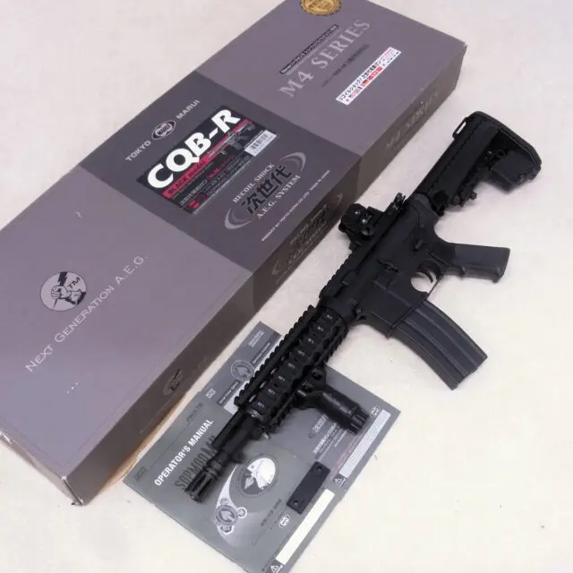 東京マルイ純正電動ガン次世代M4、スタンダードM4シリーズ対応LMTリアサイト SOPMOD M4 東京マルイ 次世代電動ガン：エアガンレビュー