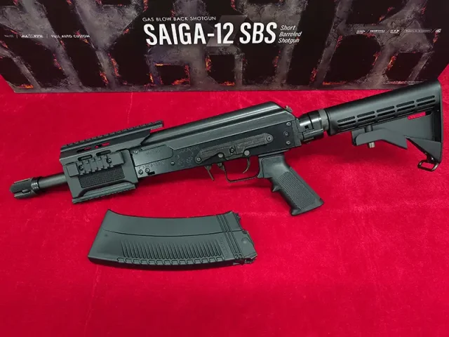 東京マルイ サイガ-12SBS 左側面