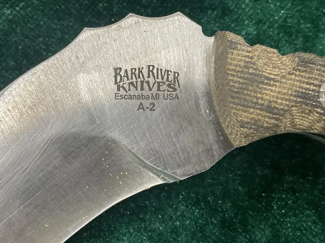 BARK RIVER KNIVES & TOOL GHOST II KARAMBIT A2　ブレード