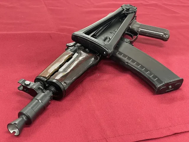 無可動実銃 AKS-74U　ストック折りたたみ