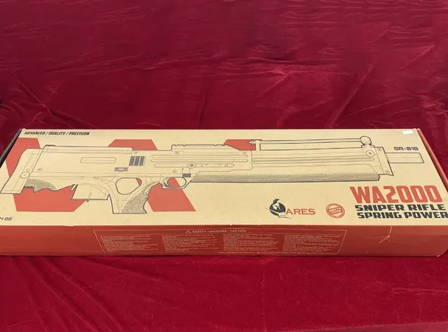 ARES WA2000スナイパーライフル スプリングパワー　パッケージ