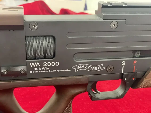 ARES WA2000スナイパーライフル スプリングパワー　チャンバー付近