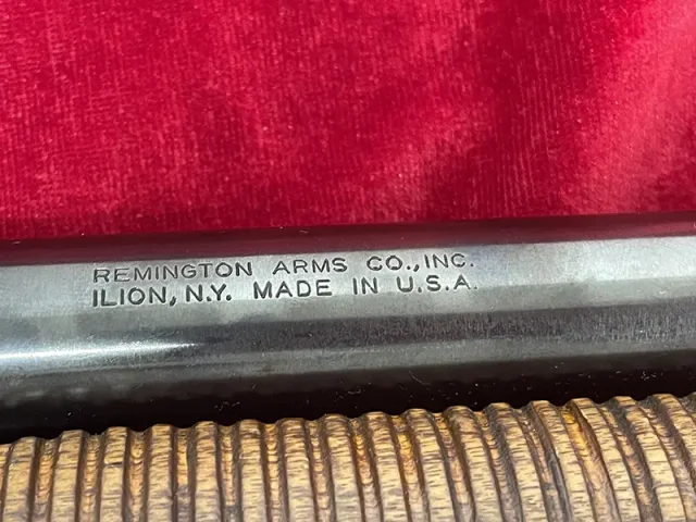 無可動実銃買取実績｜レミントンM870ウイングマスター　バレル刻印