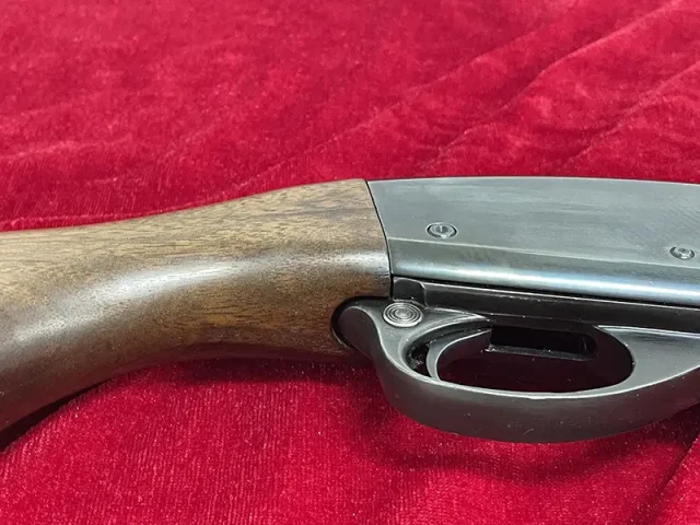 無可動実銃買取実績｜レミントンM870ウイングマスター　トリガー周り