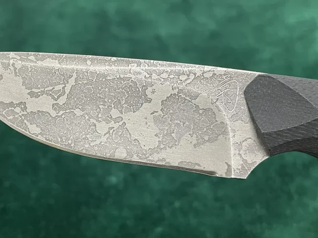 松田菊男 KIKU KNIVES　刃紋