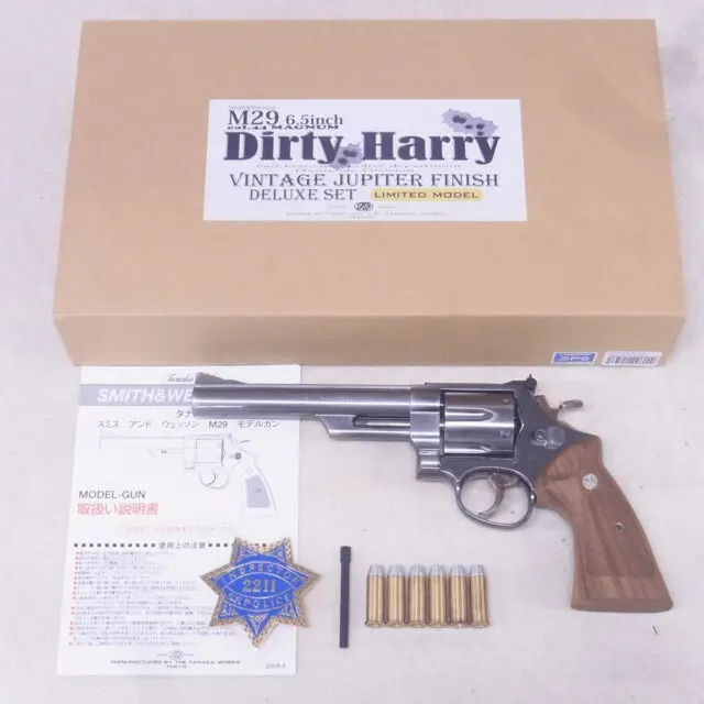 タナカ モデルガン S&W M29 6.5インチ ダーティー・ハリー DXセット