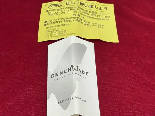 ベンチメイド 62 Bali-song 取説など