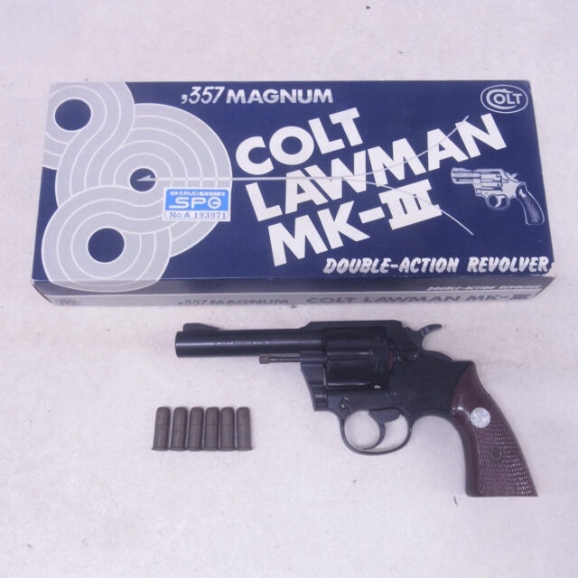 MGC社製コルトローマンMK−Ⅲ357マグナム４inch SRHWモデル モデルガン CAW コルト ローマン MKIII 4インチ HW MGCリバイバル