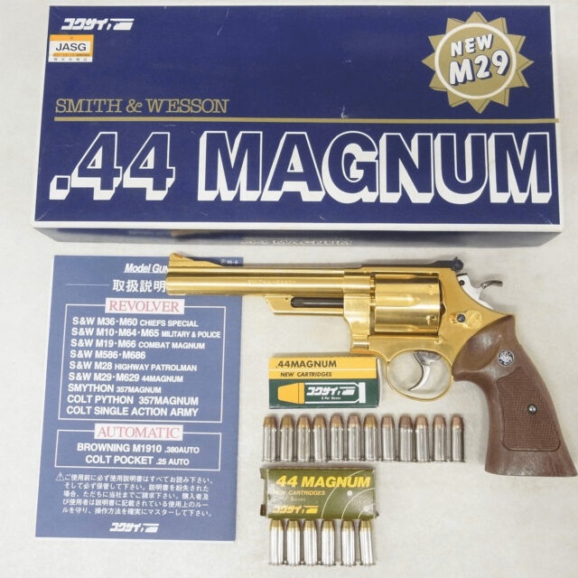 S&W M29 .44マグナム モデルガン 手彫り彫刻 カスタム SMG S&W ニューM29 44マグナム 6インチ | くれいも屋