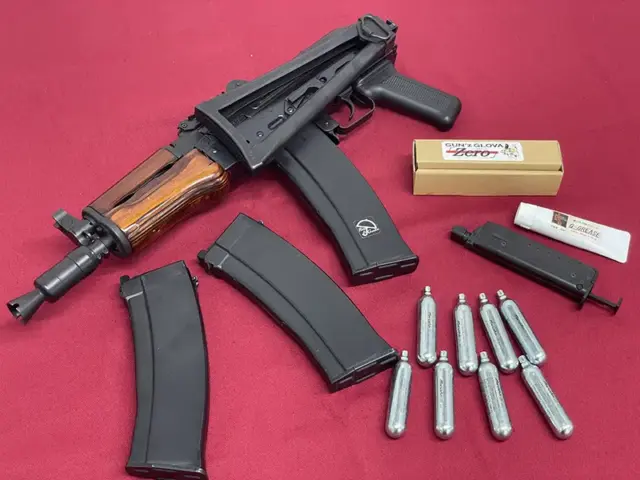 GHK AKS-74U クリンコフ CO2仕様　付属品