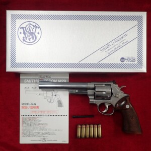 タナカ S&W M629 6.5インチ ステンレスジュピターフィニッシュ Ver.2 HW 木製グリップ モデルガン