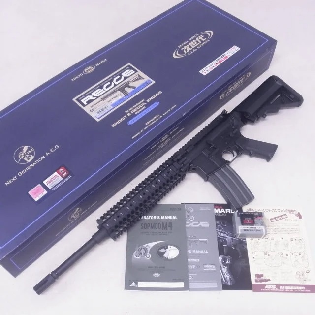 【未使用品】リポバッテリー仕様　Recce Rifle レシーライフル レシーライフル ブラック | くれいも屋