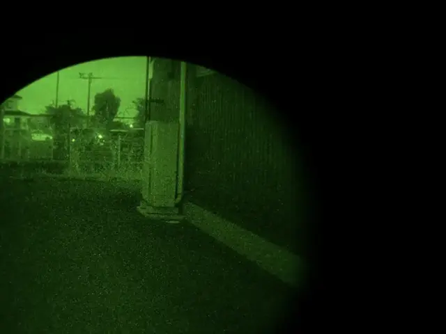 ナイトビジョン MUM MINI-14暗視テスト２