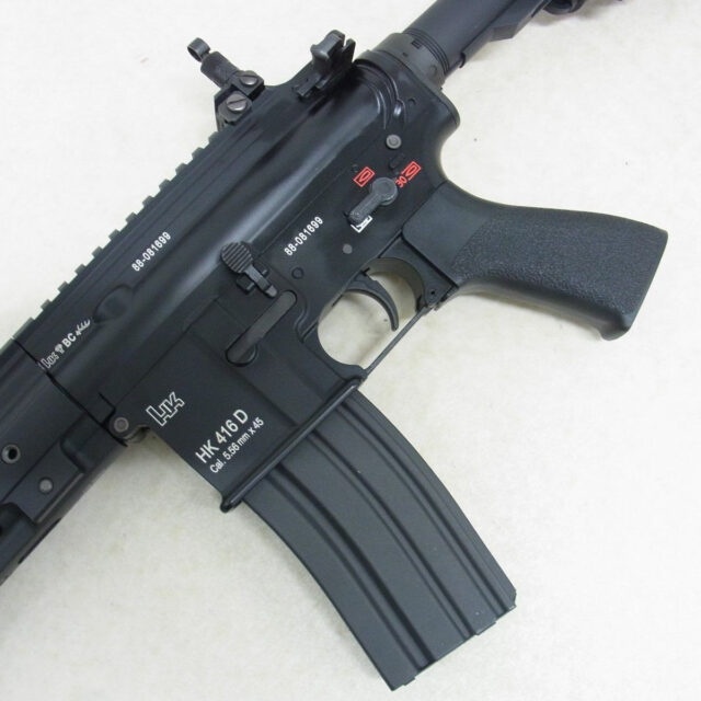 HK416 デルタカスタム ブラック 画像