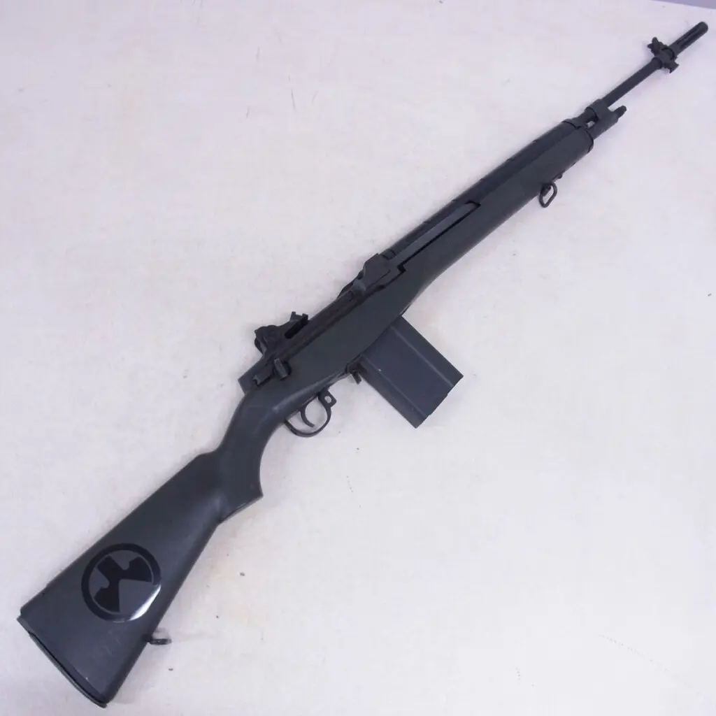 USライフルM14ファイバータイプODストックver 440連射マガジン付き ファイバータイプO.D. M14 U.S.ライフル スタンダードタイプ 電動ガン トイガン