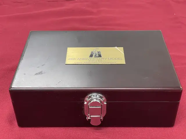 S&W M-10 GOLGO 13 DAVE ARMAMENT COMPANY仕様 木製ケース