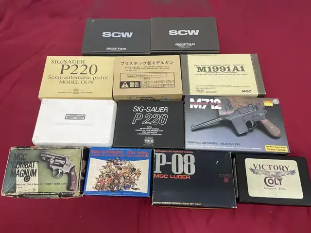 モデルガン、エアガン多数　トップ画像