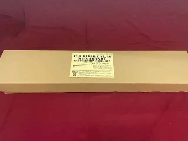 ハドソン　M1ガランド ガスオペレーションモデルガン　パッケージ