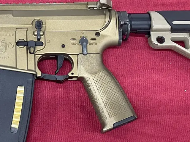 マルイCQB-Rフルカスタム PTSグリップ