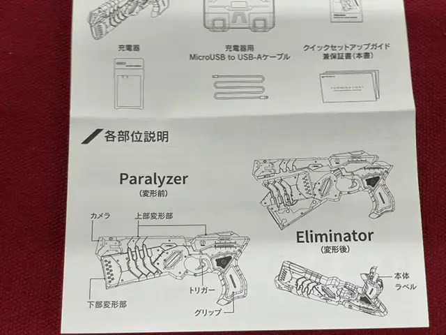 セレボ ドミネーター 10th記念版 取説1