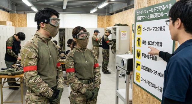 サバゲーフィールドで守るべき服装マナーと最低限のルール