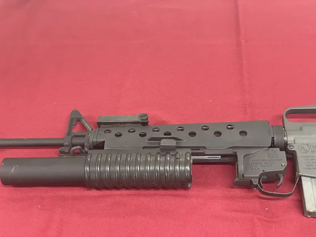 TOPJAPAN M16EBB+M203 ランチャー周り