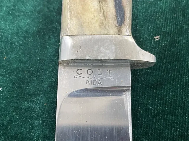 COLT AIDA シースナイフ 刻印