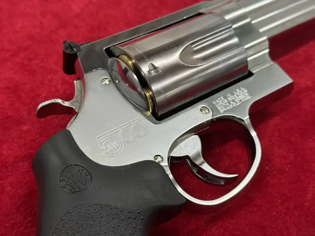 タナカワークス S&W M500 8 3/8インチ ステンレス/ABS/version2) 刻印