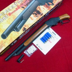 マルシン M1887 T2 リアルウッド化 ガスショットガン ターミネーター