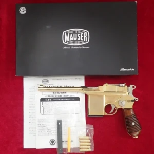 マルシン モーゼル M712 金属製モデルガン 木製グリップ ノーマル刻印 PFブローバック