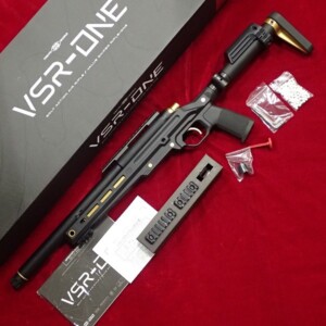 東京マルイ VSR-ONE GOLD EDITION ゴールドエディション エアーコッキングガン アキュパワーカスタム