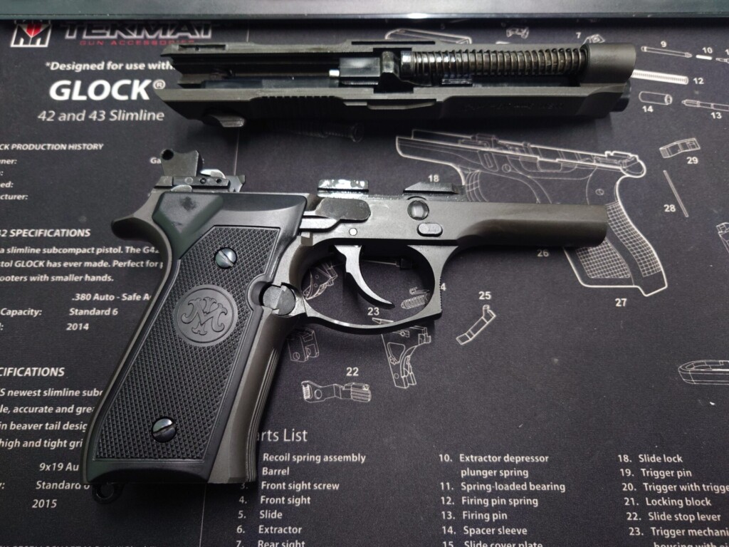 M9 ドルフィン スライド分解