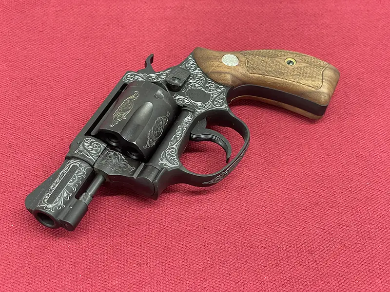 タナカ S&W M36アーリー エングレービング トップ画像