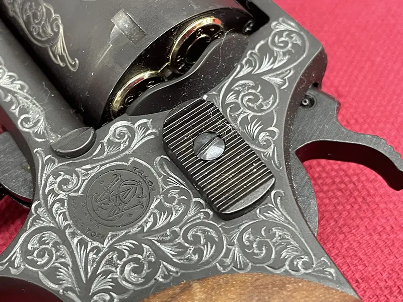 タナカ S&W M36アーリー エングレービング アップ