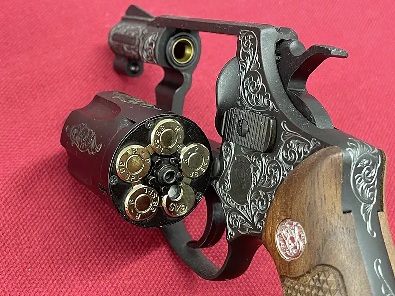 タナカ S&W M36アーリー エングレービング スイングアウト