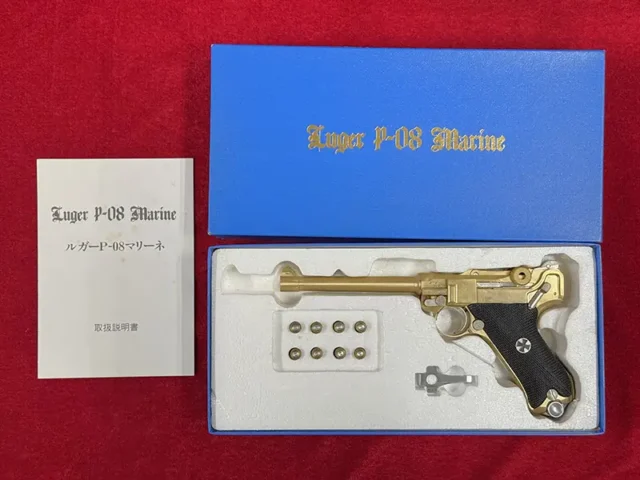 フランクリン・ミント/マルシン ルガーP-08マリーネ パッケージ