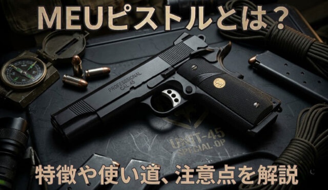 MEUピストルとは?特徴や使い道、注意点を解説
