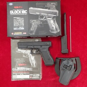 東京マルイ 電ハン グロック18C ロングマガジン ホルスターセット 電動ハンドガン