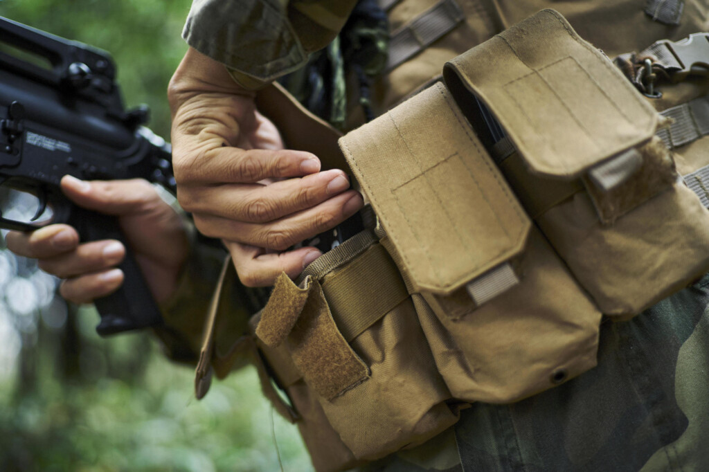 ポーチの付け方