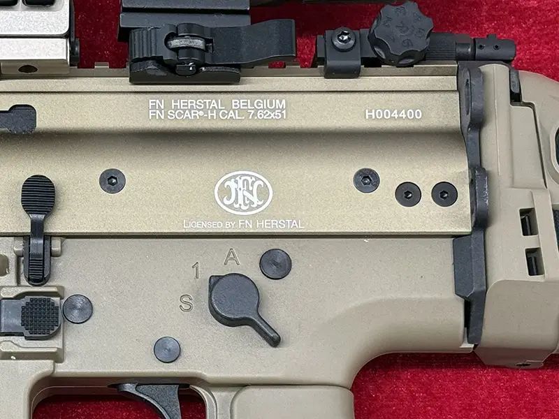 CyberGun/VFC SCAR-H スカーH FDE ガスブローバック 刻印