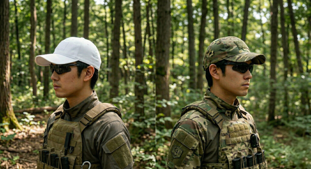 的になりやすい色の帽子