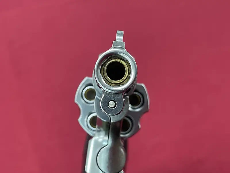 マルシン S&W M60 2インチ6mm Xカートリッジ仕様 正面より