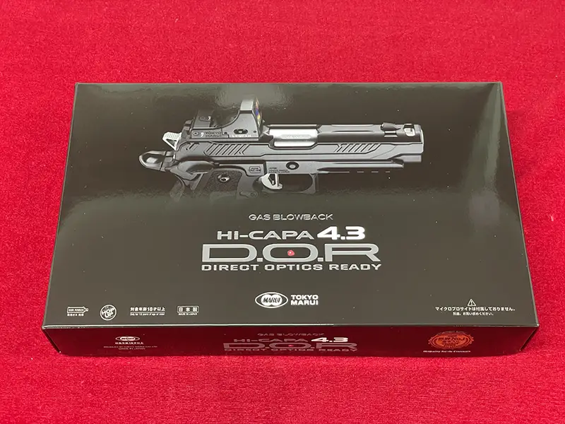 マルイ:ハイキャパ4.3 D.O.R パッケージ