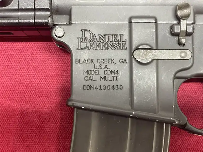 GHK ダニエルディフェンスDDM4 V7 DD刻印