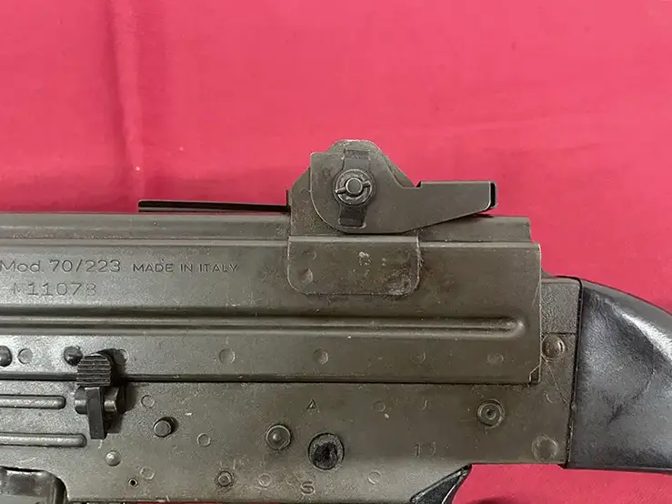 無可動実銃M70/223 リアサイト