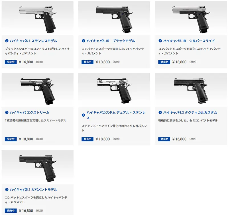 マルイ:ハイキャパ画像2