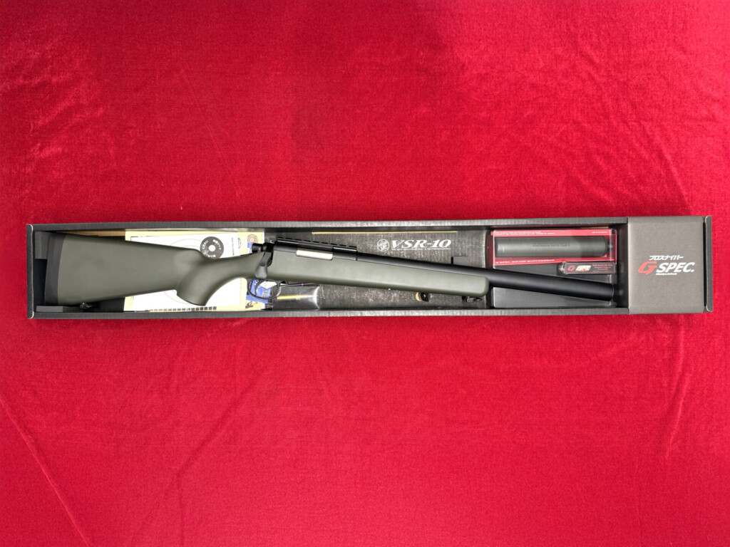 エアガン写真の撮り方 付属品